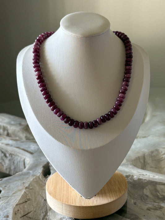 Lepidolite Jade Necklace