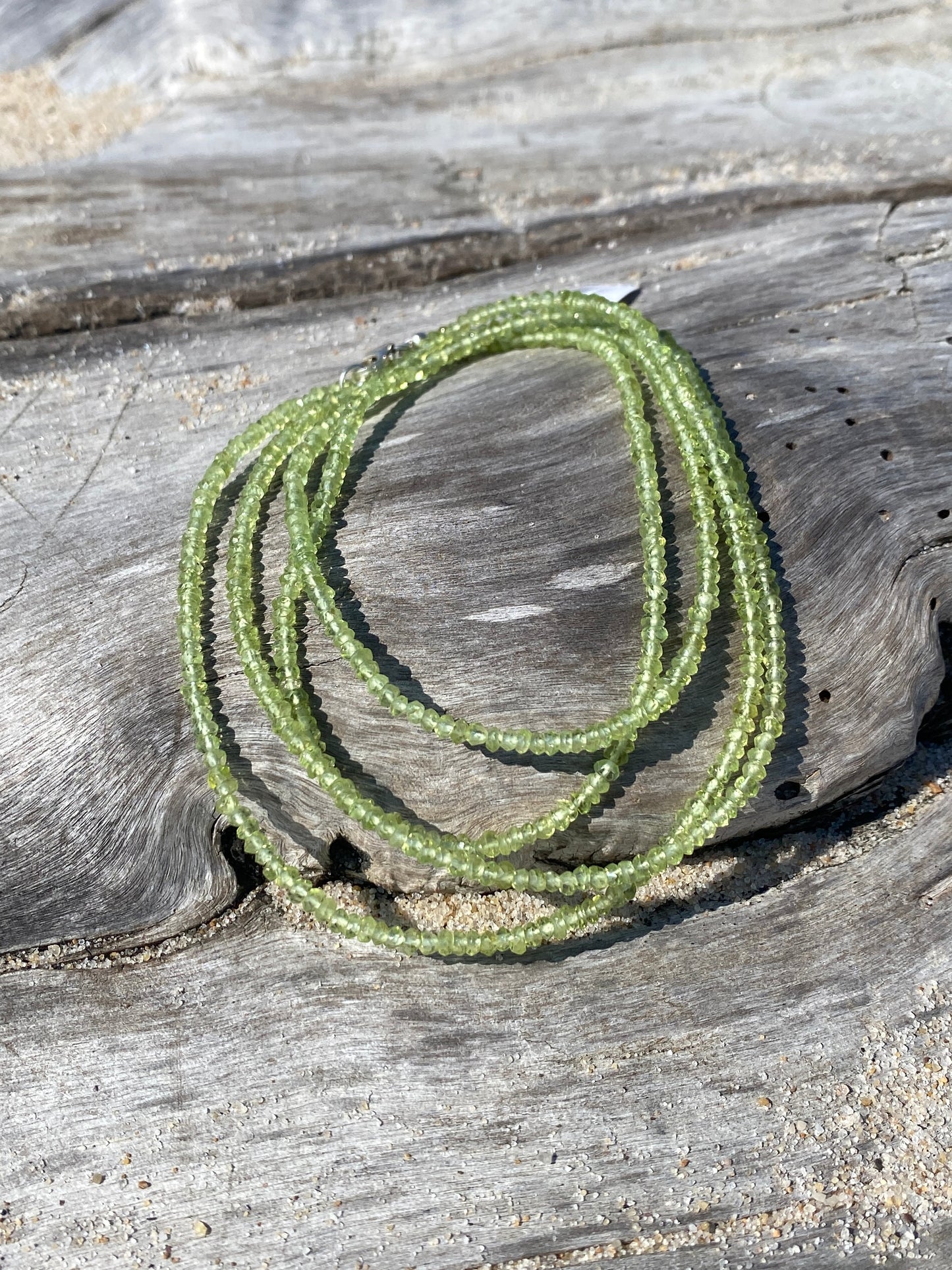 Delicate Peridot Necklace