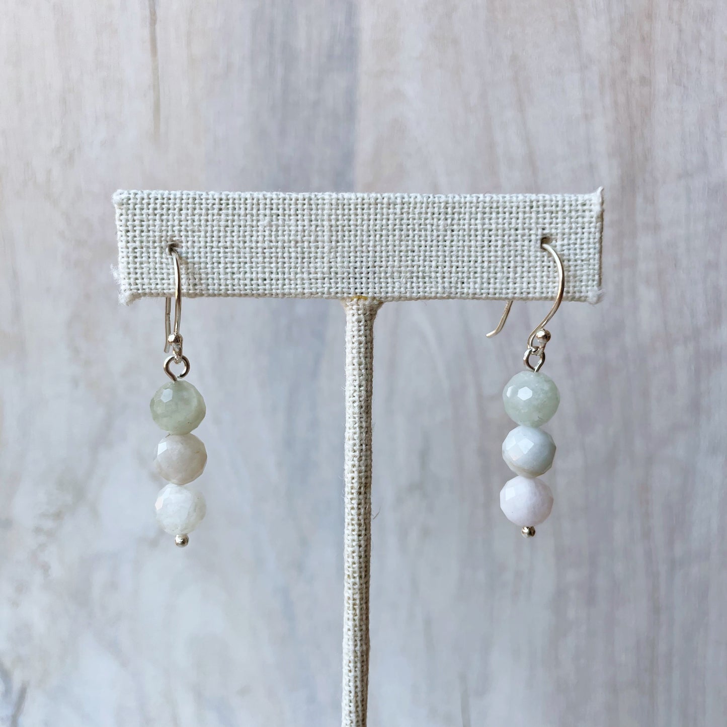Gemstone Dangle Earrings