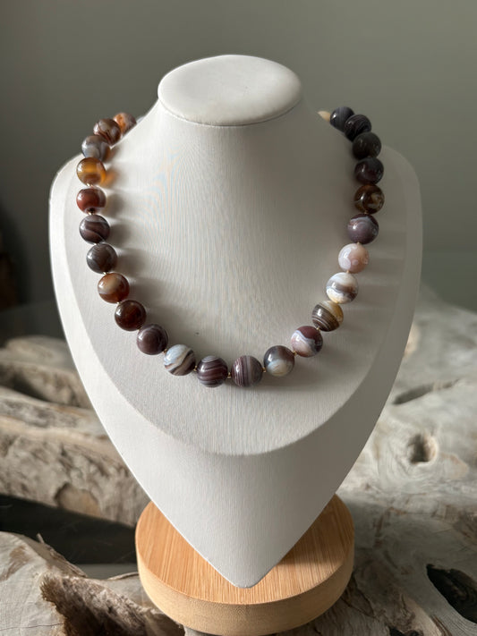 Botswana Agate Necklace