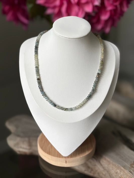 Beryl Necklace 14"