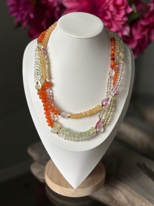 Multi Gemstone Necklace