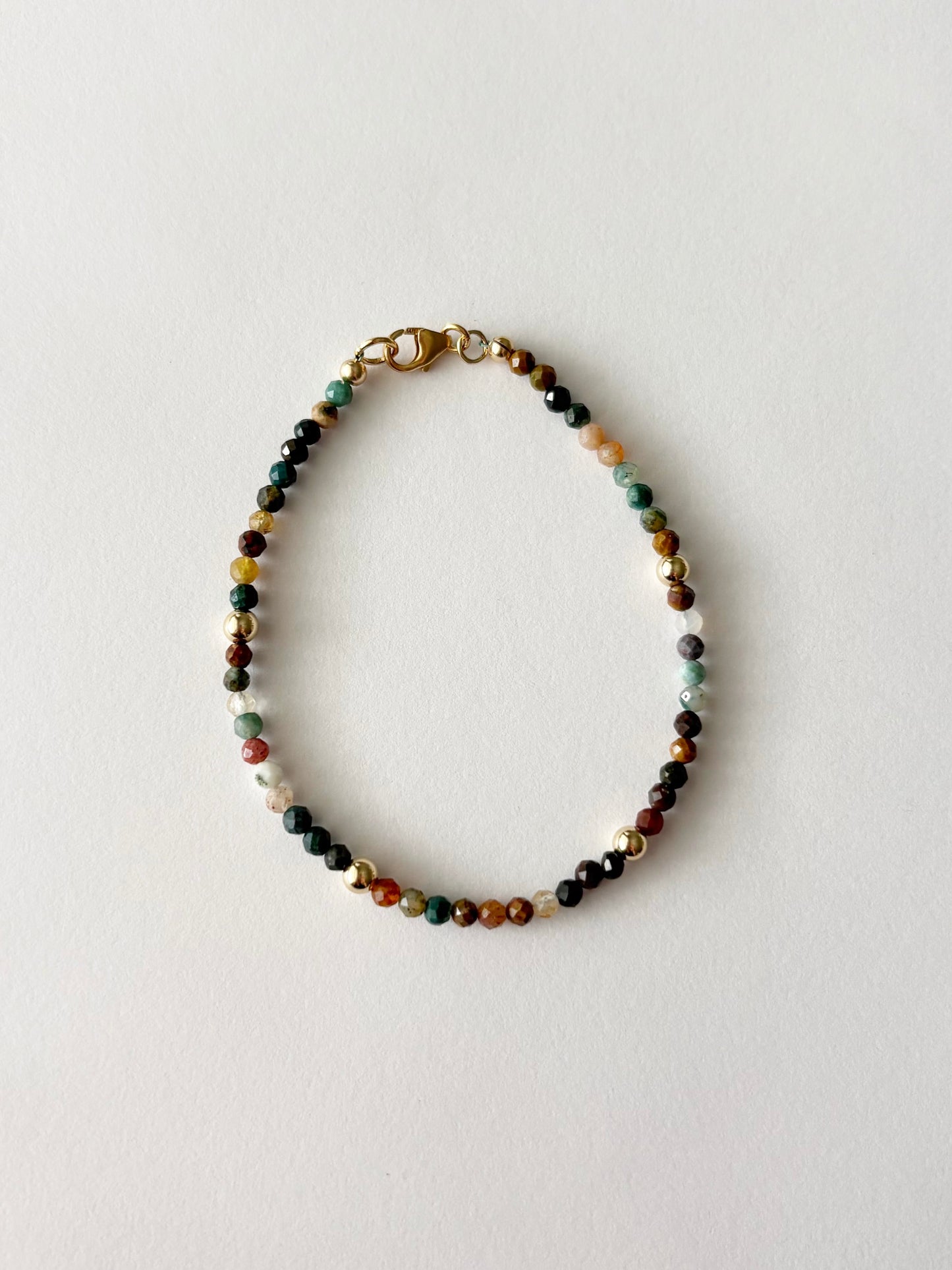 Indian Agate Bracelet