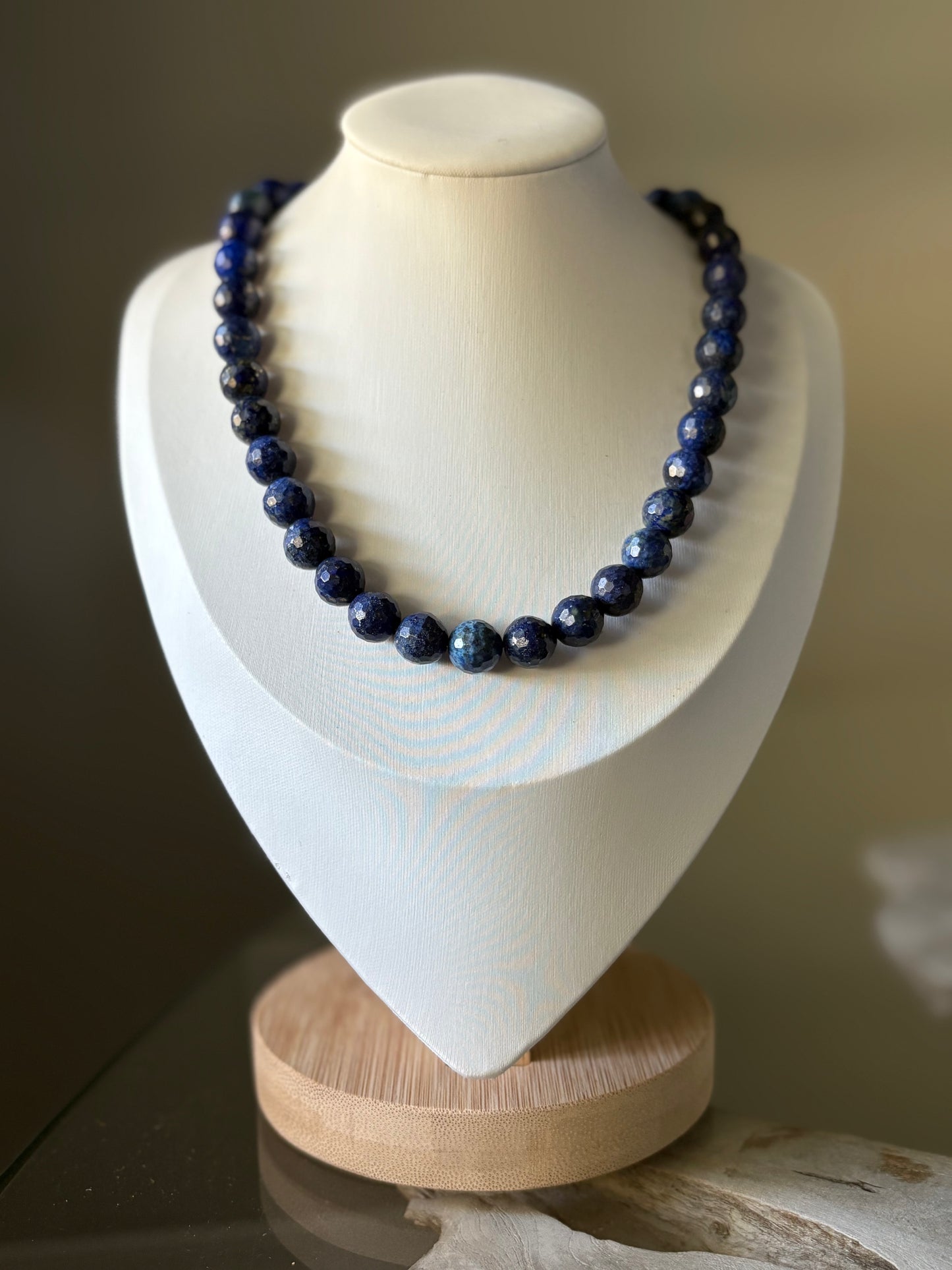Chunky Lapis Necklace