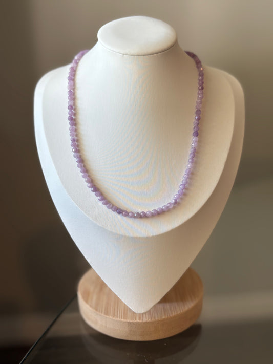 Light Lepidolite Necklace