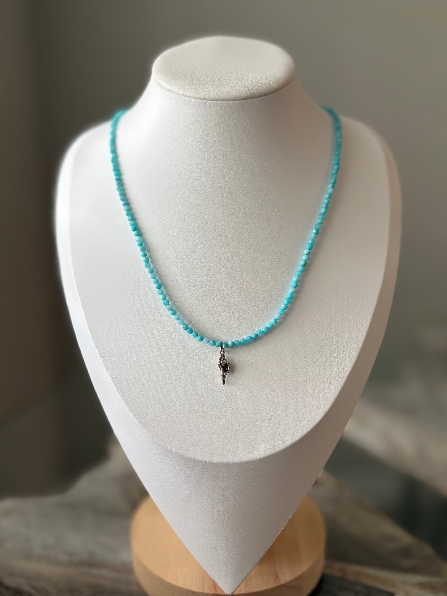 Amazonite Starfish Necklace