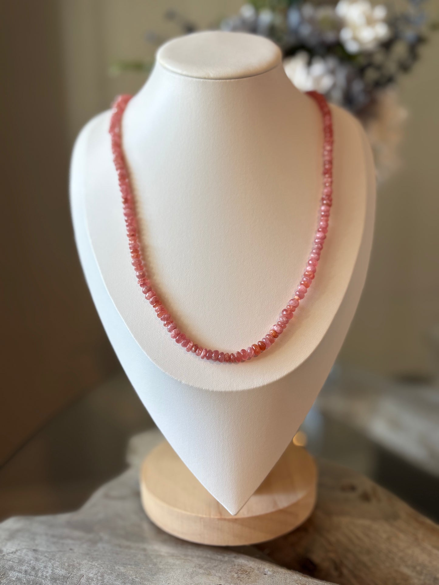 Rhodochrosite Necklace