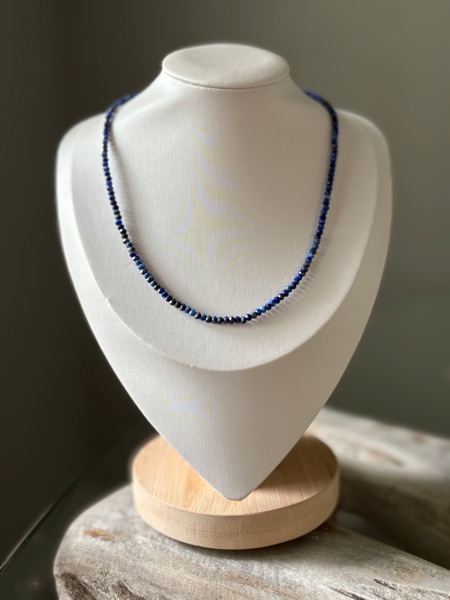 Delicate Lapis Necklace