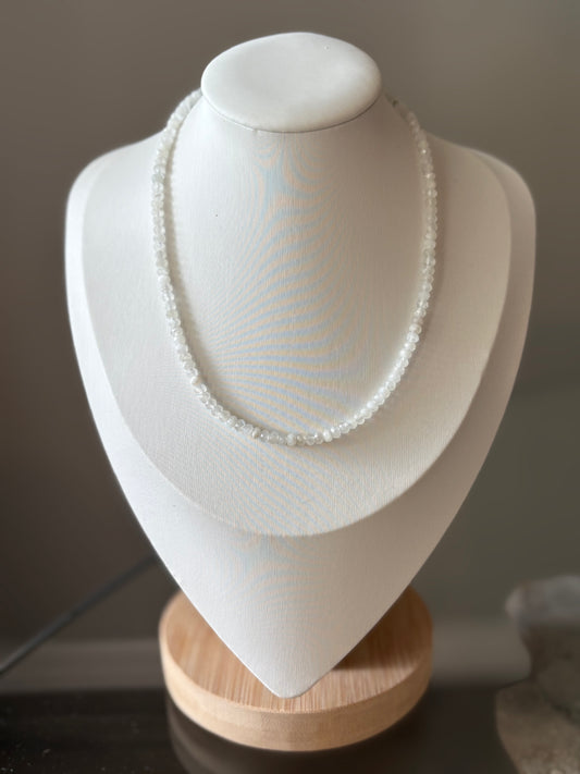 Rainbow Moonstone Necklace