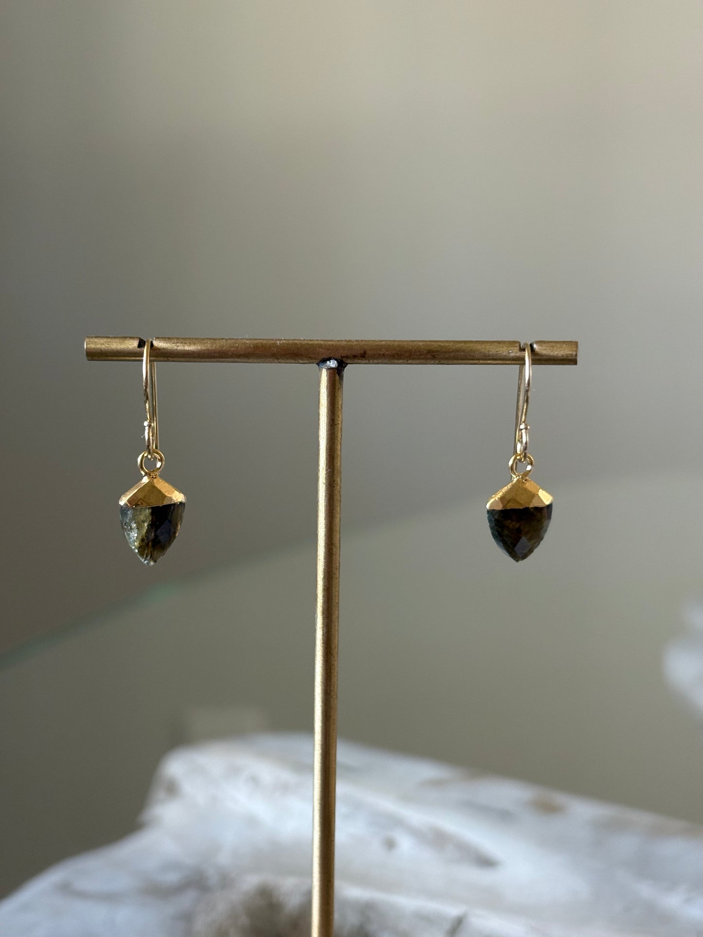 Labradorite Earrings