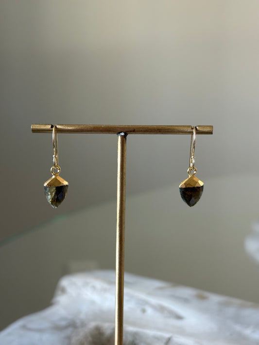 Labradorite Earrings