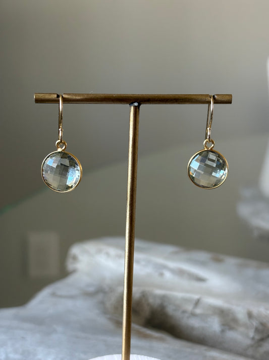 Prasiolite Earrings