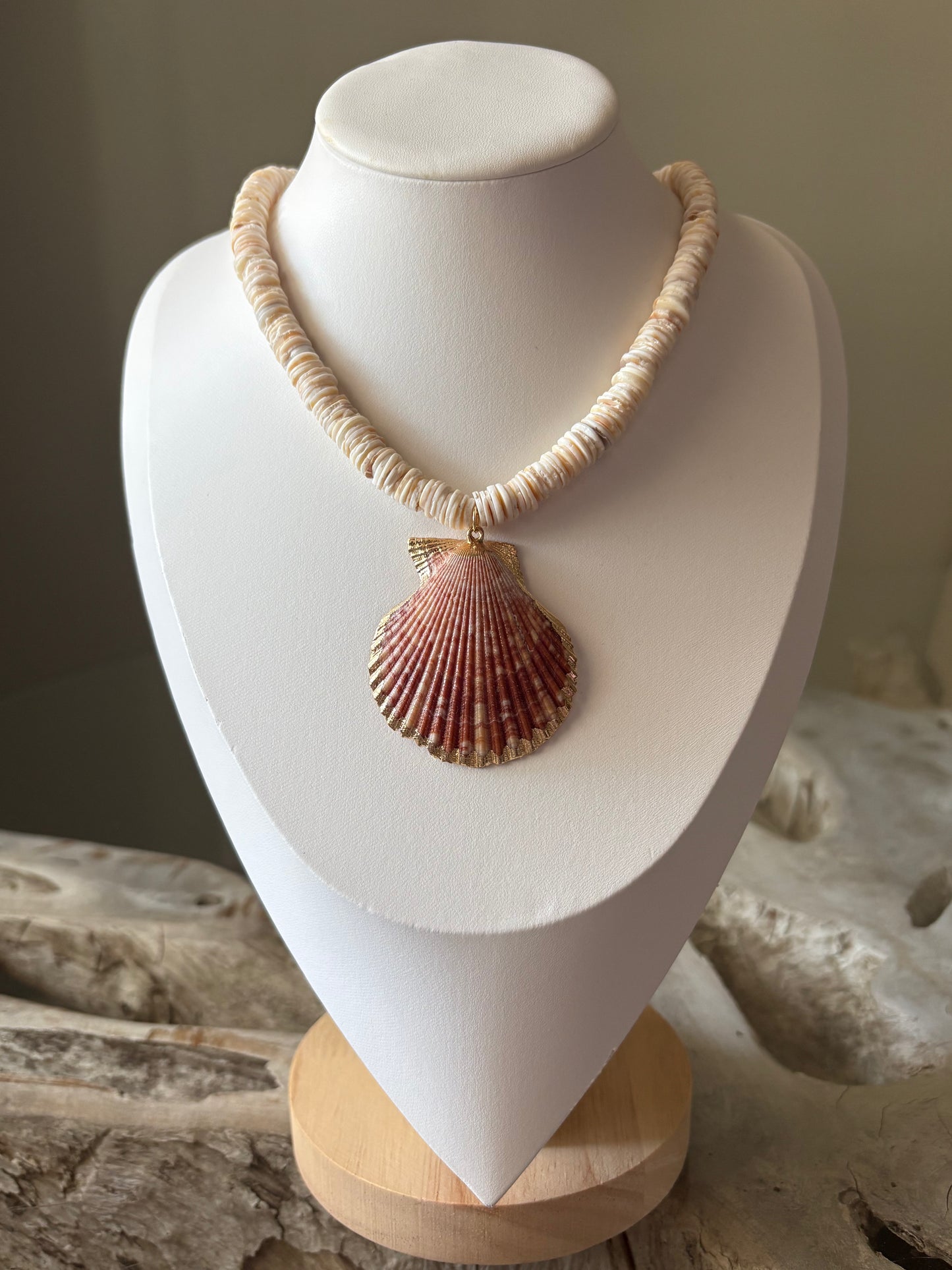 White Shell Necklace
