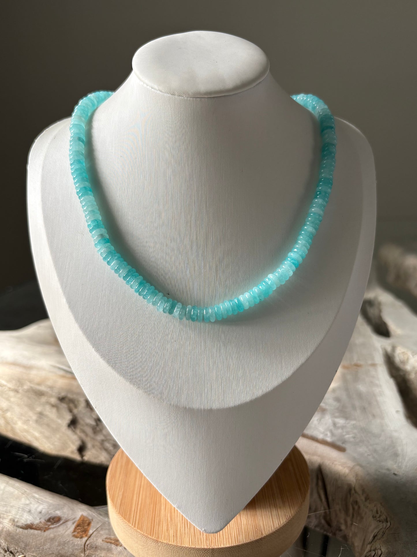 Aqua Jade Necklace