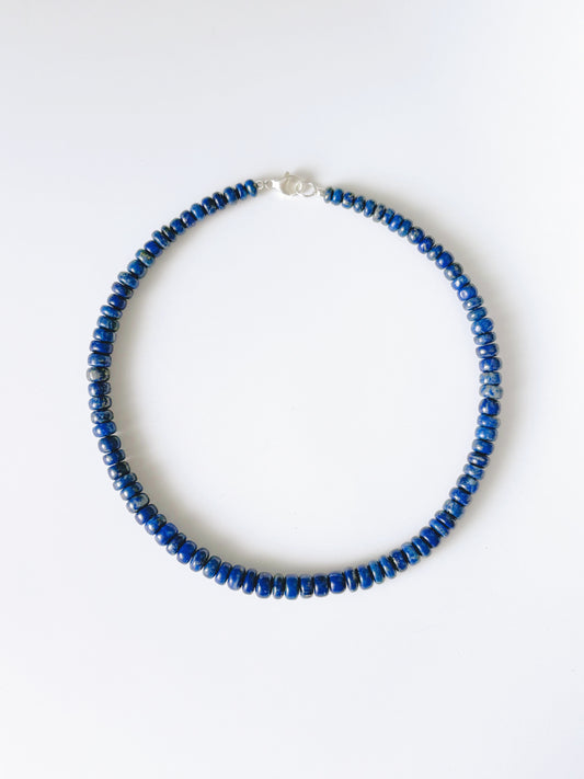 Chunky Lapis Lazuli Necklace
