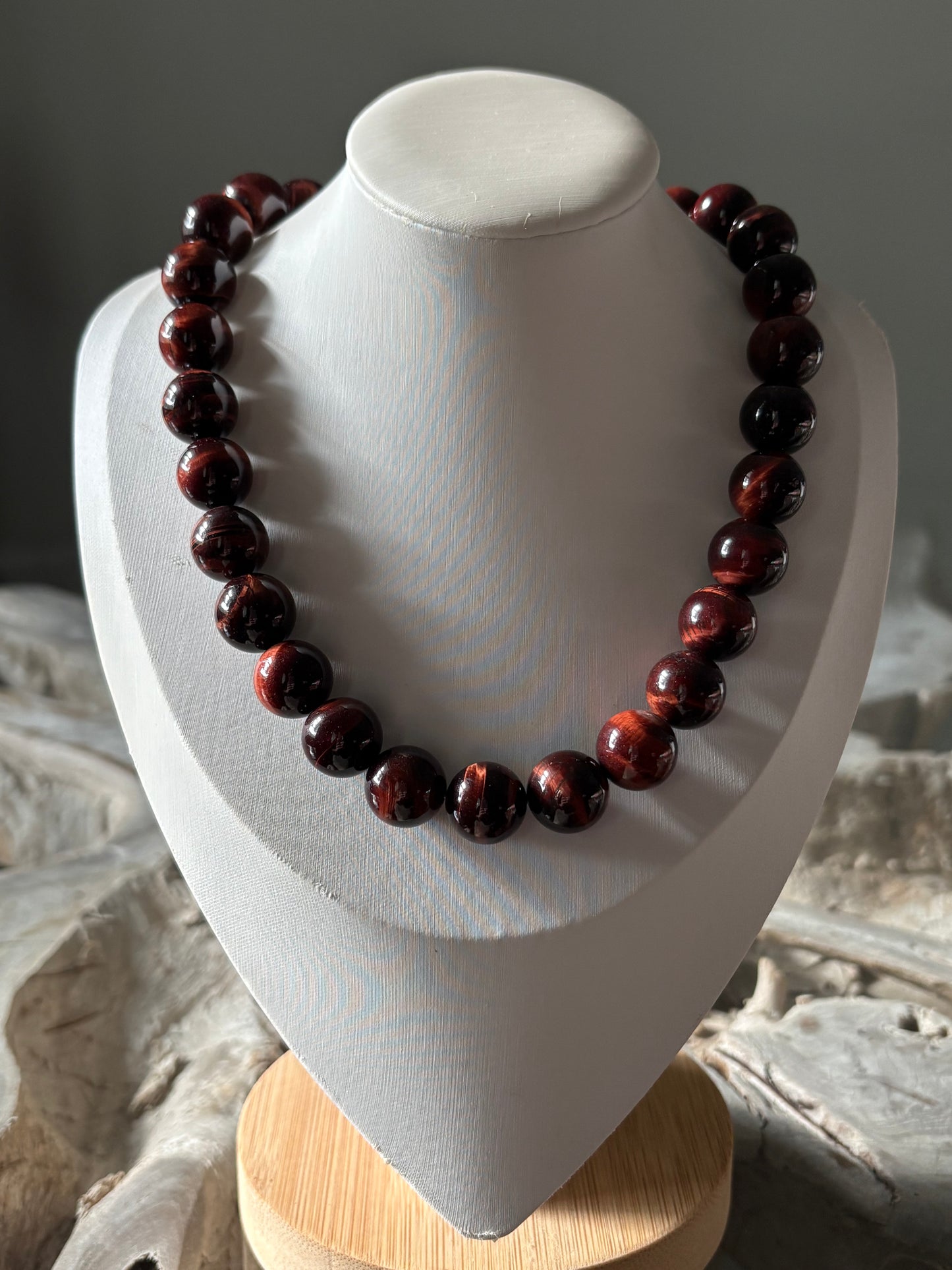Red Tiger Eye Necklace