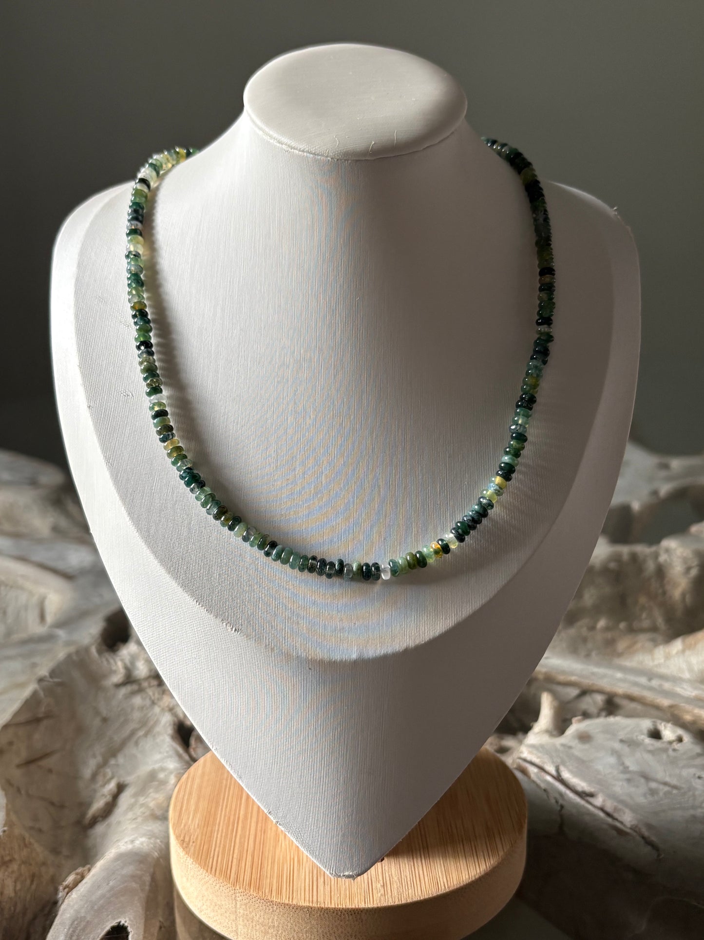 Moss Agate Necklace