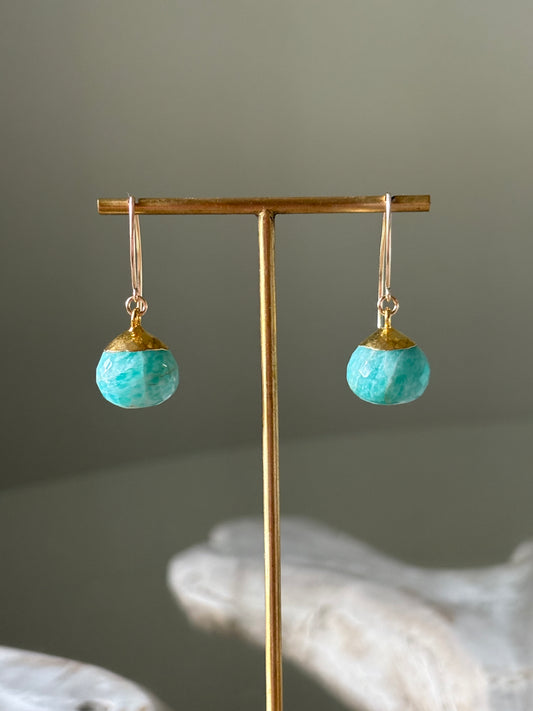 Amazonite Kiss Earrings
