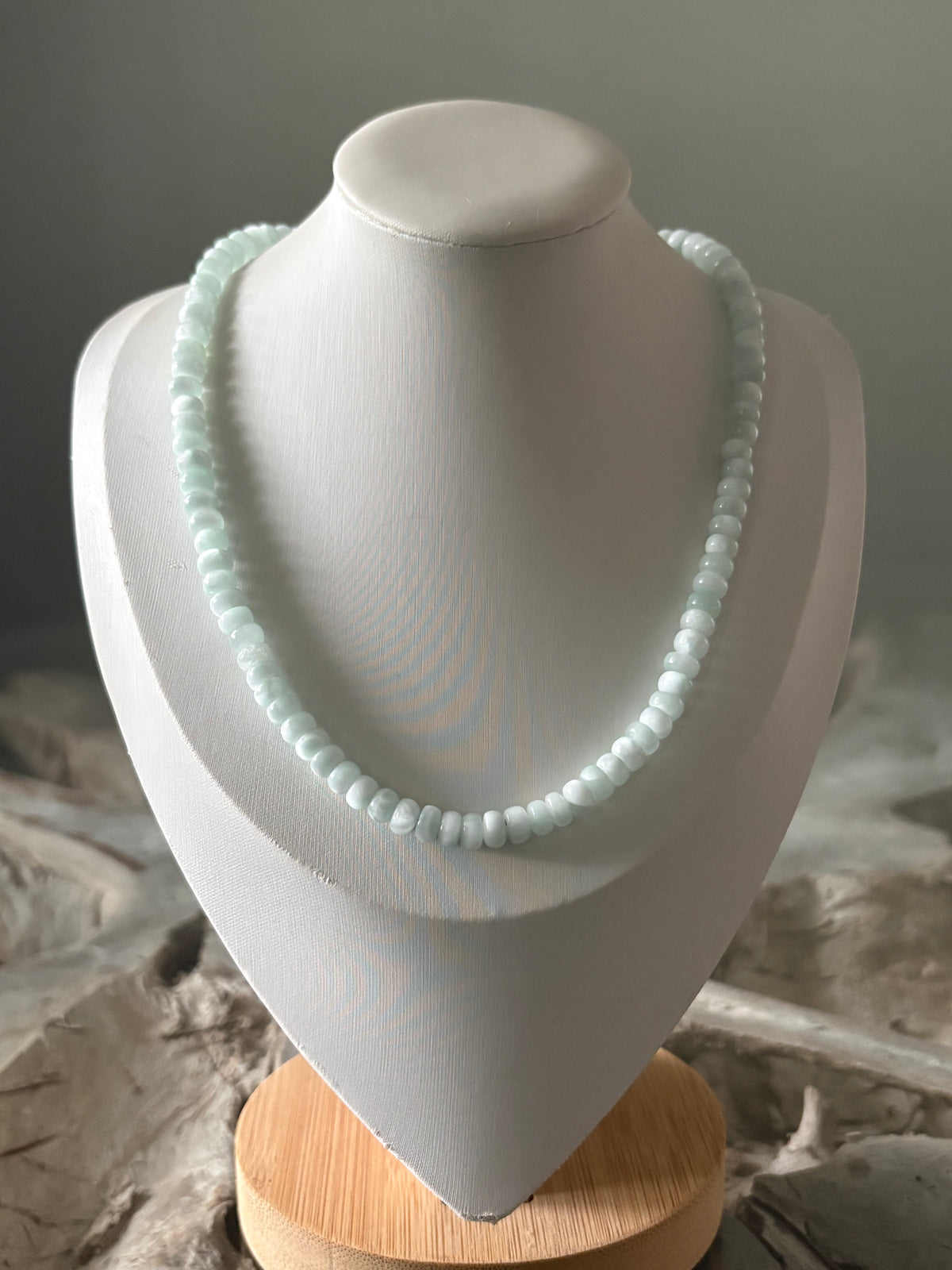 Green Moonstone Necklace