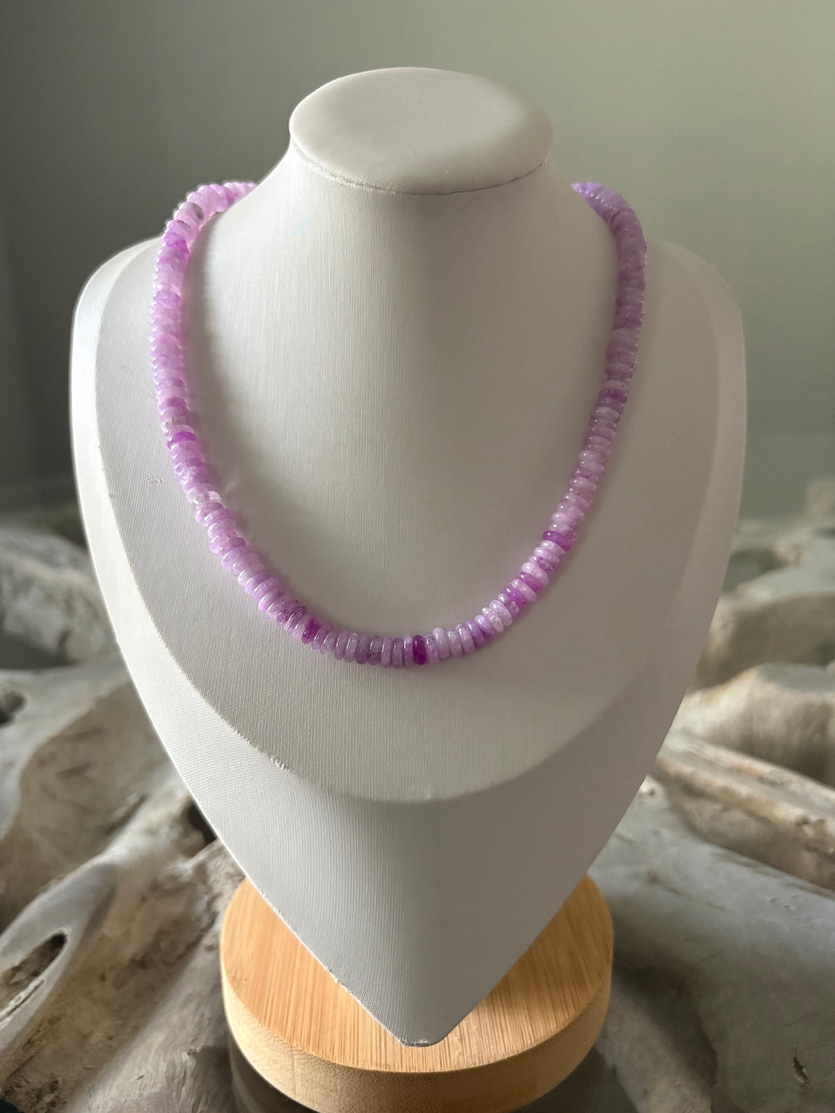 Kunzite Jade Necklace