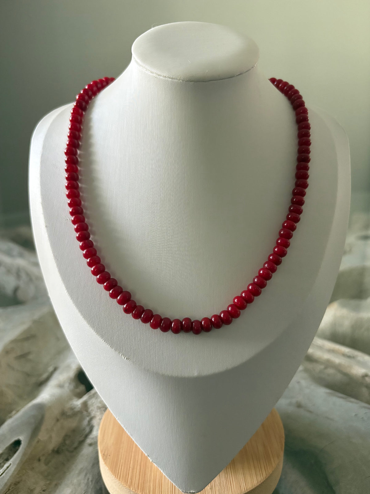 Red Jade Necklace