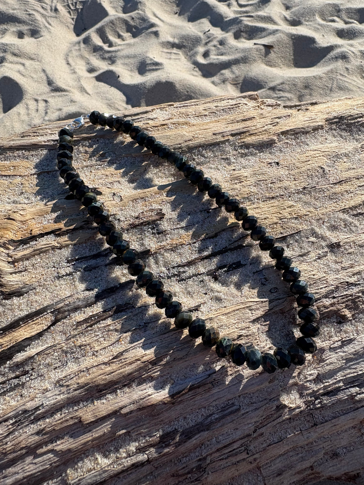 Dark Tiger Eye Necklace