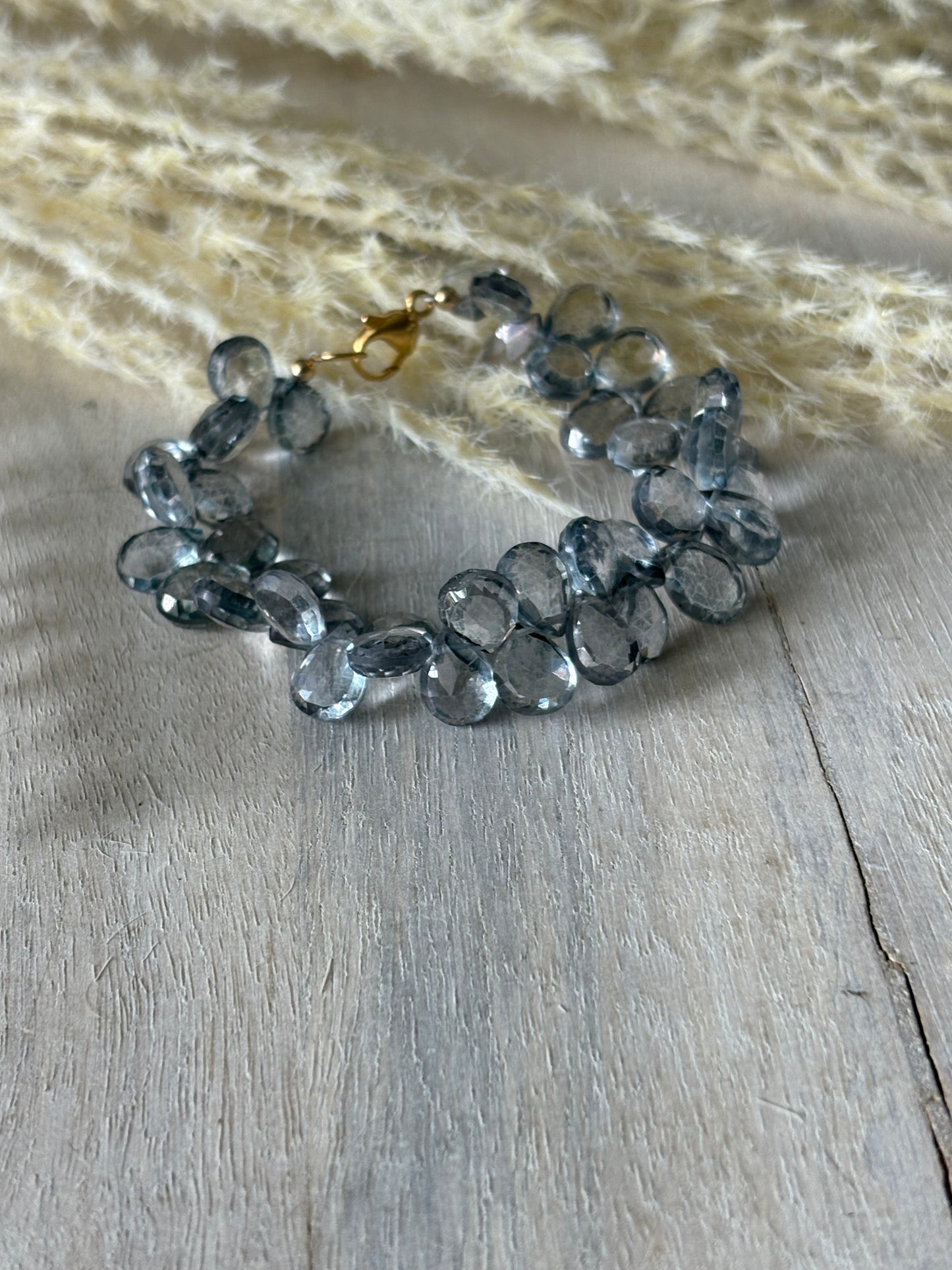 Topaz Briolette Bracelet