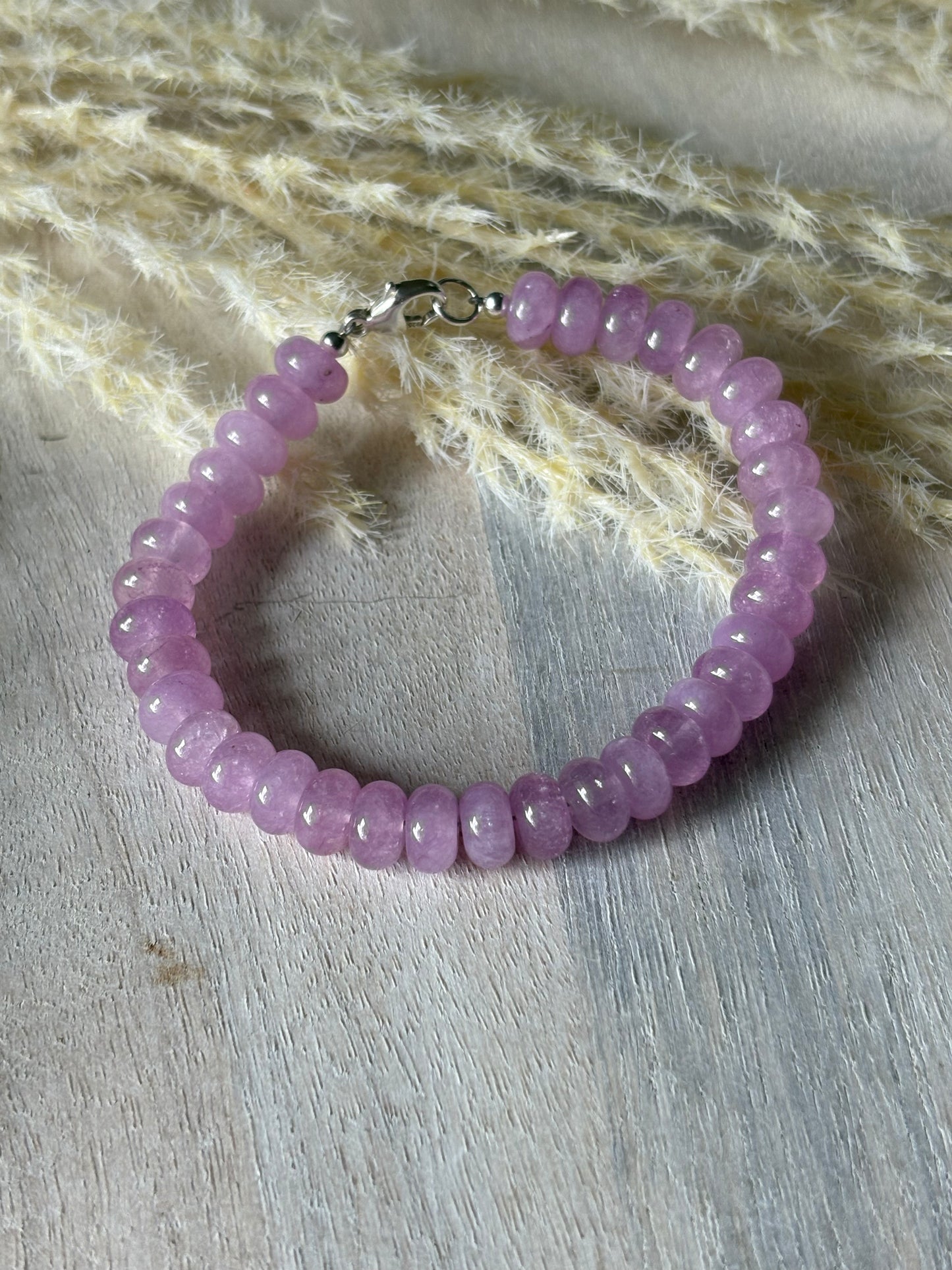 Kunzite Jade Bracelet